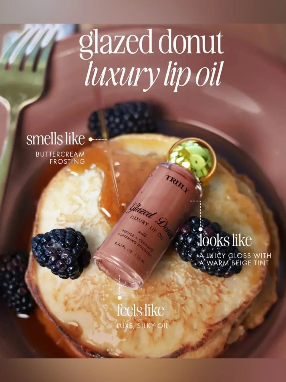 Truly Glazed Donut Luxury Lip Oil🍩